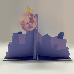 Bitcoin Pop Up Card "To the Moon" - Image 4